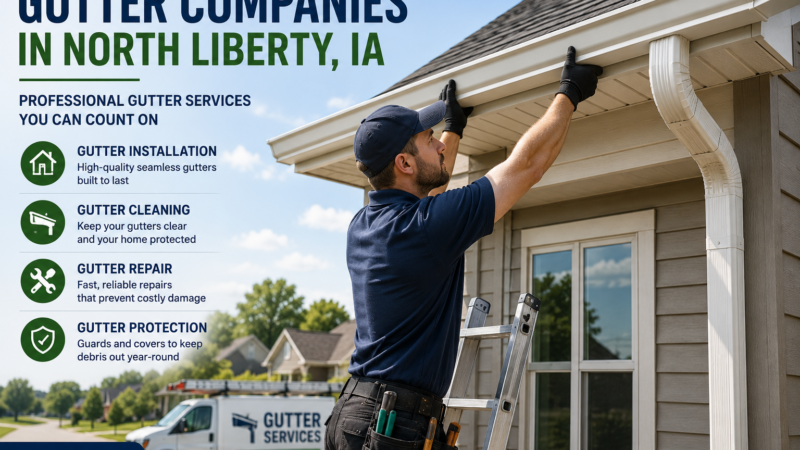 Gutter Companies in North Liberty, IA: What to Look for in Reliable Gutter Services 