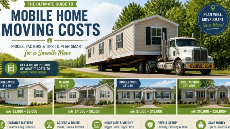 How Much Does It Cost to Move a Mobile Home? A Complete 2026 Guide to Transportation, Permits, and Setup