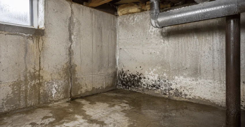 How to Tell Whether the Moisture Comes From the Wall or the Room